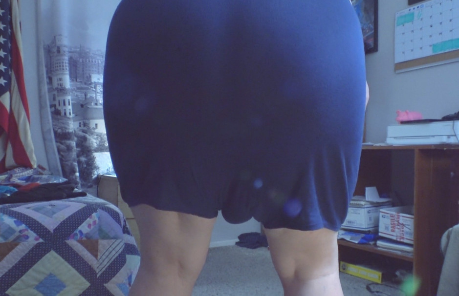 Post Cum Worn Briefs Navy Blue